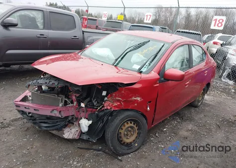 2018 Mitsubishi Mirage G4 Es from USA, damaged, VIN ML32F3FJ3JHF01689